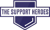 The Support Heroes logo